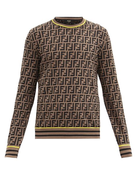 fendi sweater monogram